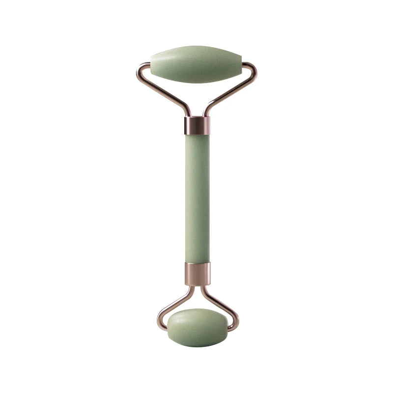 Mini Jade Facial Roller – Natural Stone Massager for Glowing & Healthy Skin