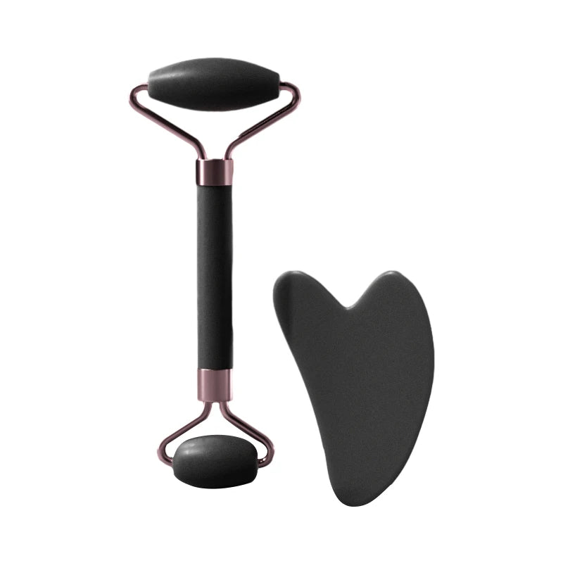 Mini Jade Facial Roller – Natural Stone Massager for Glowing & Healthy Skin