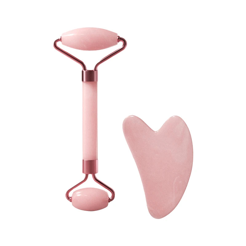 Mini Jade Facial Roller – Natural Stone Massager for Glowing & Healthy Skin